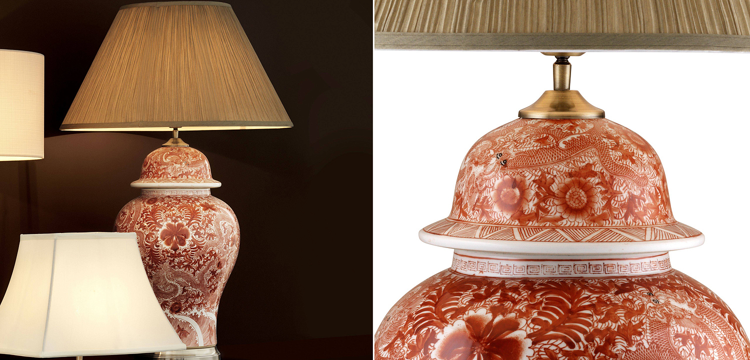 Настольная лампа Eichholtz Table Lamp Palmarito Настольная лампа Eichholtz Table Lamp Palmarito - Loft-Concept в Костроме