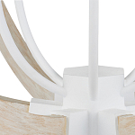 Подвесной светильник из дерева в форме сферы Eco Light варинант исполнения - 1 | Loft Concept в Костроме