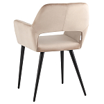 Стул с подлокотниками бежевый NEASAN STOOL варинант исполнения - 5 | Loft Concept в Костроме