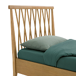 Кровать детская из массива гевеи Eliza варинант исполнения - 4 | Loft Concept в Костроме