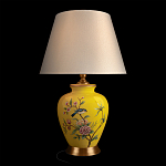 Настольная лампа желтая с изображением птиц Slip Away варинант исполнения - 8 | Loft Concept в Костроме