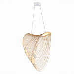 Подвесной светильник фигурный из деревянных прутьев Ecofriendly Light Source варинант исполнения - 5 | Loft Concept в Костроме