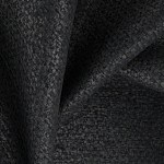 Мебельная ткань Шенилл черный цвет 138 см T4-35 варинант исполнения - 1 | Loft Concept в Костроме