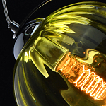 Подвесной светильник со стеклянном плафоном в форме бокала Kaleido варинант исполнения - 31 | Loft Concept в Костроме