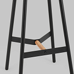 Черный барный стул Knopper варинант исполнения - 6 | Loft Concept в Костроме