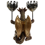 Подсвечник в виде дракона Dragon with Two Candlesticks варинант исполнения - 7 | Loft Concept в Костроме