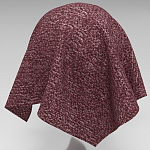 Мебельная ткань Шенилл фиолетовый цвет 138 см T4-25 варинант исполнения - 8 | Loft Concept в Костроме