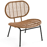 Садовое кресло из искусственного ротанга Mills Rattan Wicker Chair варинант исполнения - 1 | Loft Concept в Костроме