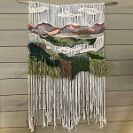  Гобелен Волшебный Лес в зеленых тонах Magic Forest I  варинант исполнения - 5 | Loft Concept в Костроме