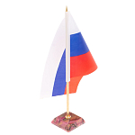 Флагшток на подставке из натурального камня Stone Flagpole варинант исполнения - 2 | Loft Concept в Костроме