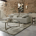 Приставной стол из сплава алюминия Solaris варинант исполнения - 4 | Loft Concept в Костроме