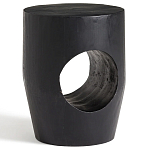 Приставной столик черного цвета AMORPHOUS варинант исполнения - 2 | Loft Concept в Костроме