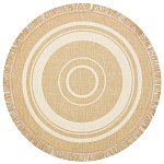 Ковер из комбинированного состава с узором The Cycle of Happiness варинант исполнения - 1 | Loft Concept в Костроме