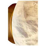 Бра в форме диска из натурального камня Cryptocrystalline Stone варинант исполнения - 3 | Loft Concept в Костроме