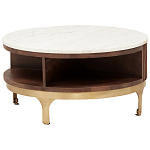Круглый кофейный стол Sadie Round Coffee Table варинант исполнения - 1 | Loft Concept в Костроме