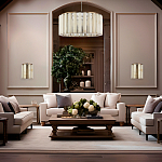 Люстра с абажуром из стекла и премиального алебастра Ravishment варинант исполнения - 7 | Loft Concept в Костроме