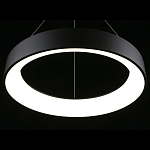 Люстра подвесная светодиодная Black Circle варинант исполнения - 4 | Loft Concept в Костроме