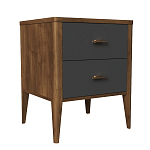 Тумба прикроватная с 2-мя ящиками Tasteful Furniture Light варинант исполнения - 4 | Loft Concept в Костроме