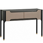 Консоль тёмно-коричневого цвета с 2-мя ящиками Gladstone варинант исполнения - 1 | Loft Concept в Костроме