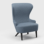 Мебельная ткань Шенилл голубой цвет 142 см T4-49 варинант исполнения - 4 | Loft Concept в Костроме