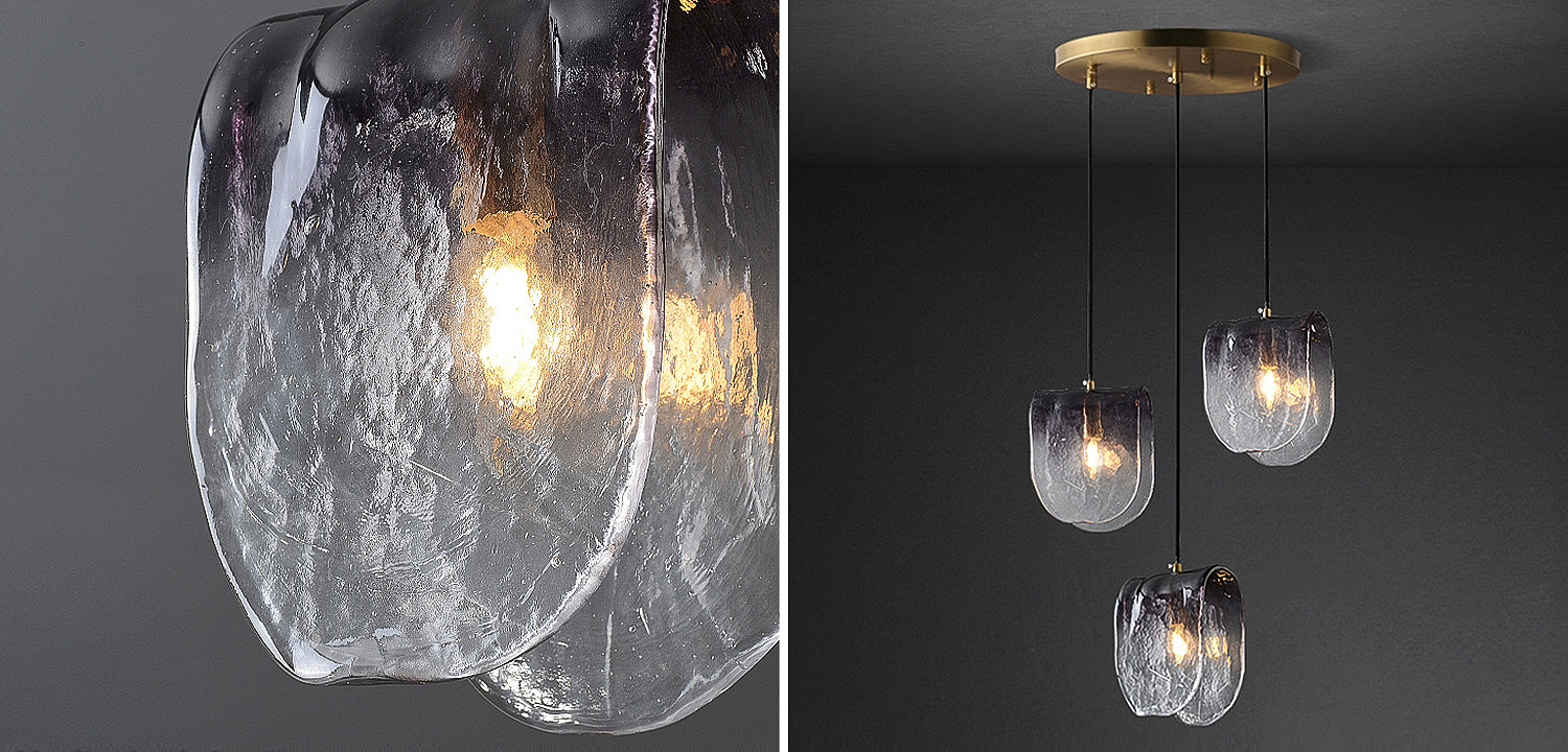 Каскадный светильник Loft Industry Modern Stormy Rain 3 плафона Каскадный светильник Loft Industry Modern Stormy Rain 3 плафона - Loft-Concept в Костроме