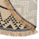 Ковер круглый из комбинированного состава Fantasy варинант исполнения - 4 | Loft Concept в Костроме