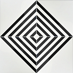 Дизайнерская плитка с узором Квадрат варинант исполнения - 1 | Loft Concept в Костроме