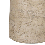 Столик приставной с круглой столешницей Textured Cream Table варинант исполнения - 4 | Loft Concept в Костроме