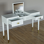 Туалетный стол - Трельяж Elsa Dreams White 120 см варинант исполнения - 2 | Loft Concept в Костроме