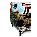 Большой Трехместный Диван с цветным принтом Qalakabusha Large Sofa варинант исполнения - 4 | Loft Concept в Костроме