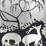 Обои ручная роспись в стиле Арт-деко Rateau Original colourway on Electrum gilded paper варинант исполнения - 2 | Loft Concept в Костроме