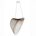 Подвесной светильник фигурный из деревянных прутьев Ecofriendly Light Source варинант исполнения - 3 | Loft Concept в Костроме
