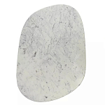 Журнальный столик овальный с мраморной столешницей Decor Showcase варинант исполнения - 2 | Loft Concept в Костроме