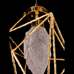 Подвесной светильник с плафоном в виде камня Embodiment варинант исполнения - 5 | Loft Concept в Костроме