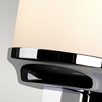 Бра для ванных комнат с белым цилиндрическим плафоном на прямоугольном основании цвета хром Feiss варинант исполнения - 6 | Loft Concept в Костроме