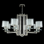 Люстра с 8-ю цилиндрическими плафонами из стекла Laurent варинант исполнения - 9 | Loft Concept в Костроме