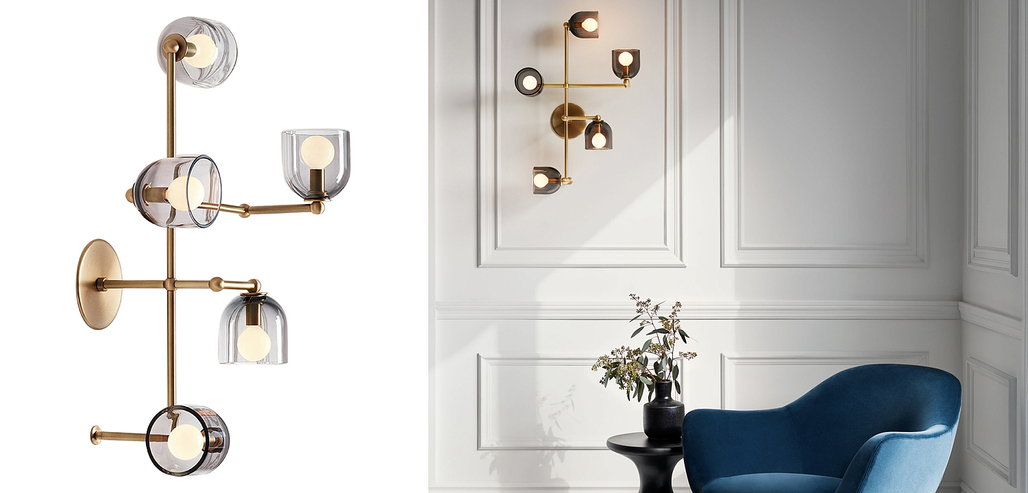 Бра Edie Sconce smok Бра Edie Sconce smok - Loft-Concept в Костроме