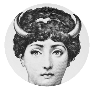 Декоративная тарелка Fornasetti 30.CR.BW.R01-253