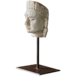 Декоративная статуэтка из мрамора Indian Tribal Chief Statuette варинант исполнения - 2 | Loft Concept в Костроме