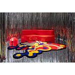 Дизайнерский ковер в виде бабочки Poltronova Tappeto Farfalla Rug варинант исполнения - 10 | Loft Concept в Костроме