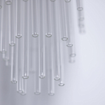 Бра с круглым основанием и длинными прозрачныи стеклянными трубками Nembus варинант исполнения - 6 | Loft Concept в Костроме