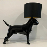 Лампа COLLECTION OF DOGS с абажуром Бультерьер варинант исполнения - 9 | Loft Concept в Костроме