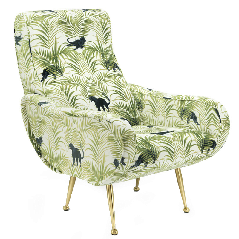 Кресло Abhika ARMCHAIR GILLY Зеленый Кресло Abhika ARMCHAIR GILLY Зеленый в Костроме | Loft Concept
