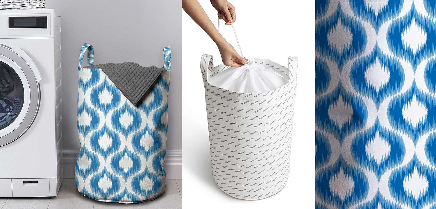 Корзина Blue Ornament Basket Корзина Blue Ornament Basket - Loft-Concept в Костроме
