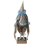 Авторская коллекционная интерьерная кукла Пьеро				 варинант исполнения - 1 | Loft Concept в Костроме