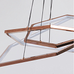 Люстра с 3-мя подвесами в виде шестиугольников Hexagon Horizontal варинант исполнения - 6 | Loft Concept в Костроме