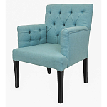 Кресло Addison Chic Armchair blue flax варинант исполнения - 3 | Loft Concept в Костроме