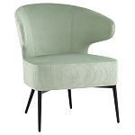 Современное мягкое кресло на металлических ножках Rakush Pistachio варинант исполнения - 1 | Loft Concept в Костроме