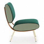 Дизайнерское кресло без подлокотников Gio Ponti ROUND D.154.5 Armchair варинант исполнения - 3 | Loft Concept в Костроме