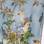 Фарфоровая ваза с изображением попугаев Eden Garden варинант исполнения - 4 | Loft Concept в Костроме